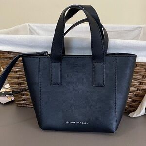 Loeffler Randall Black Mini Tote Bag